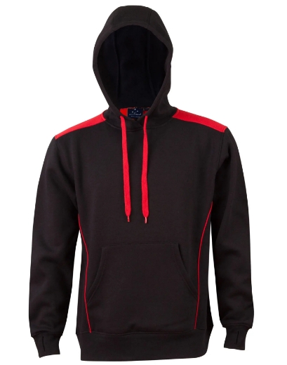 Picture of Winning Spirit, Adult's Kangaroo Pocket Contrast Hoodie